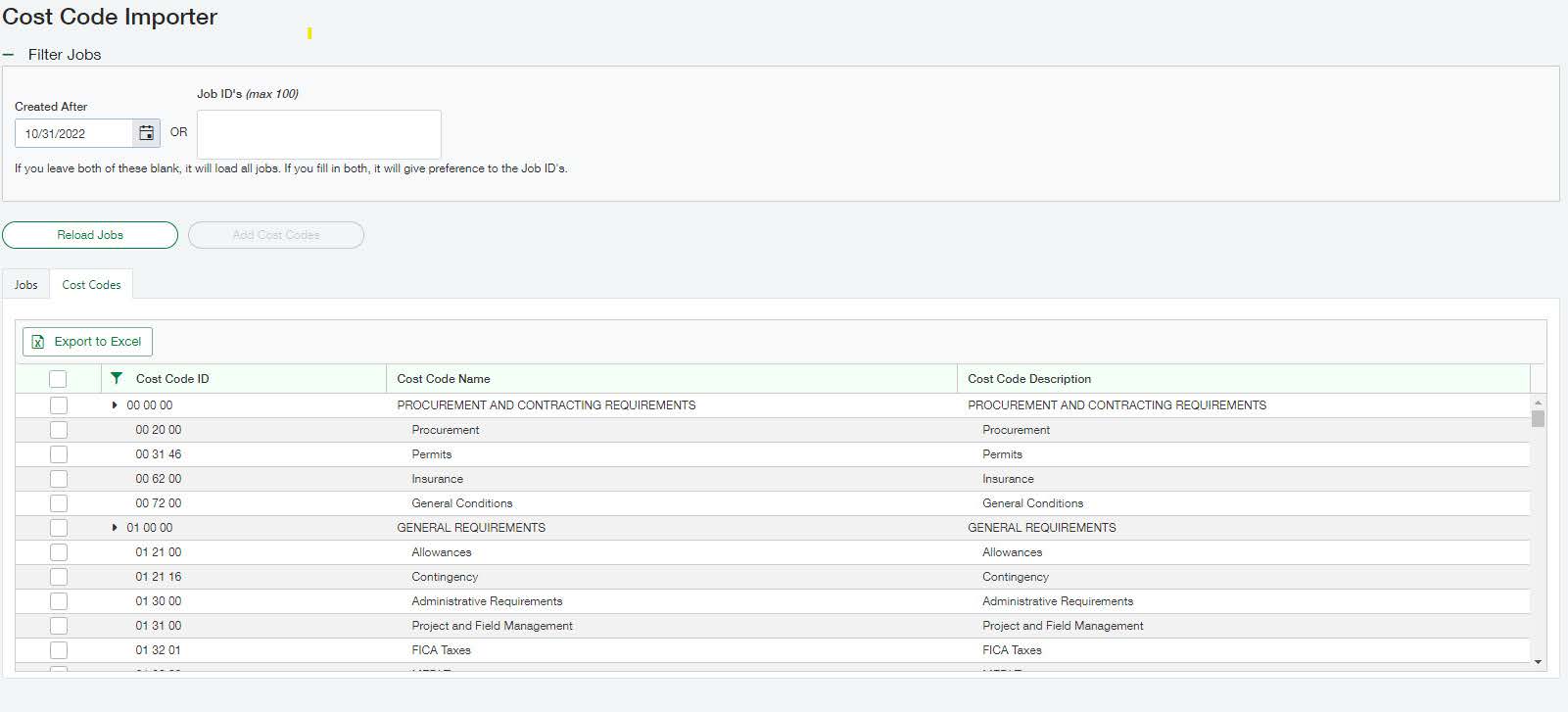 Cost Code Importer by Accordant Software sage 300 cre payroll report
